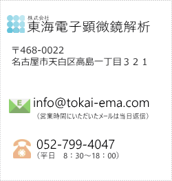 東海電子顕微鏡解析 連絡先